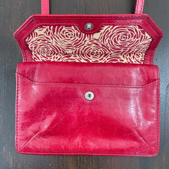 Hobo International Red Wallet Purse - Picture 4 of 9